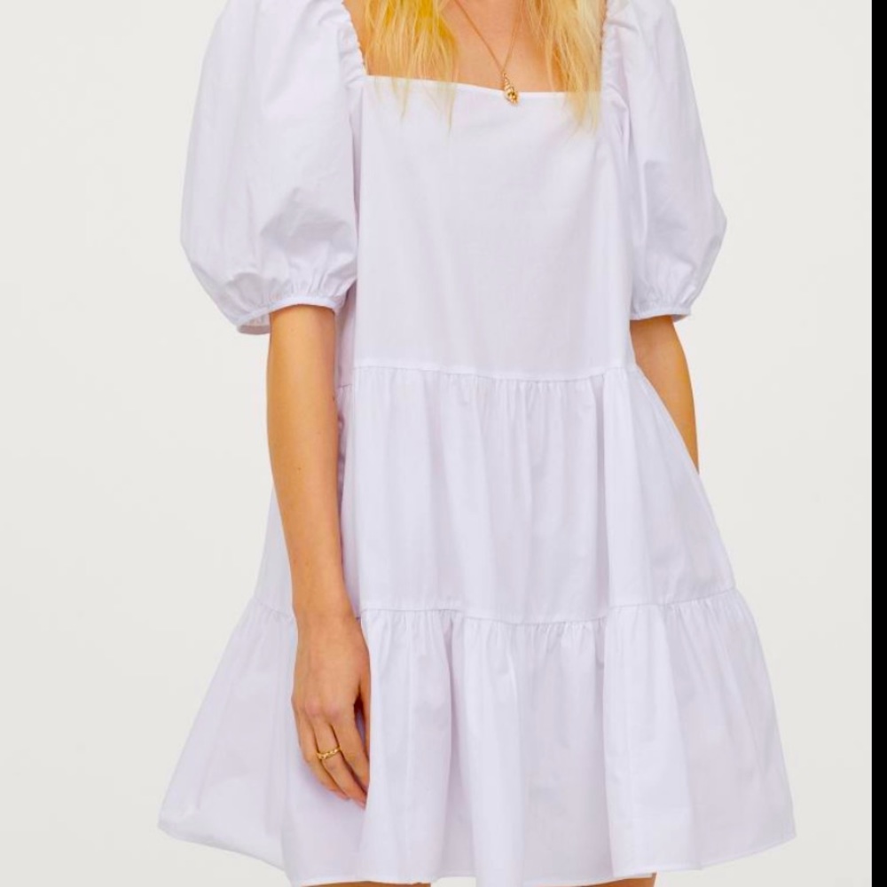 White Babydoll Dress